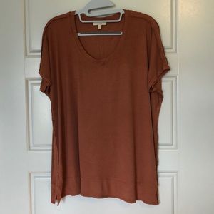 Anthropologie Bordeaux Swing Top (Small)